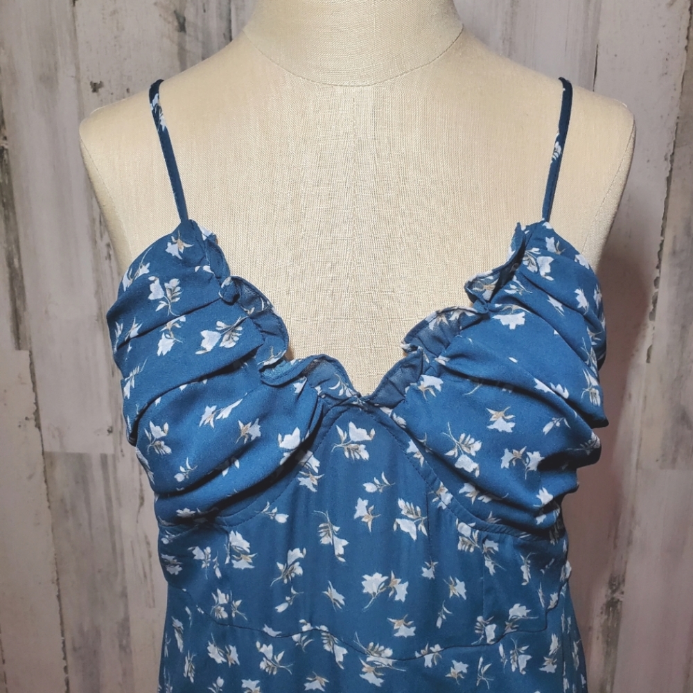 NWT ROW•A Midi Dress - Picture 2 of 7